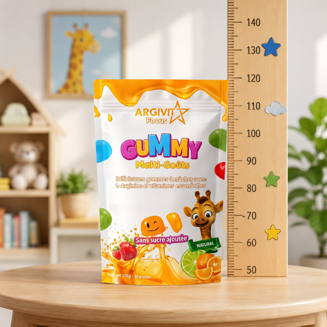 ARGIVIT GUMMIES™ La façon la plus délicieuse de soutenir la croissance