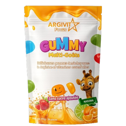 ARGIVIT GUMMIES™ La façon la plus délicieuse de soutenir la croissance